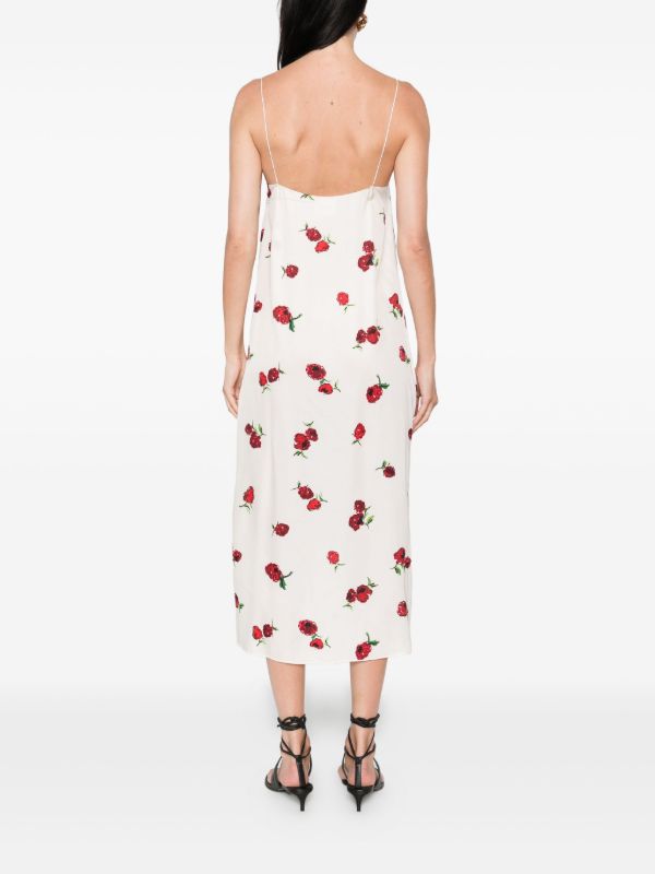 KHAITE Floral-print Dress | Browns Day Dresses
