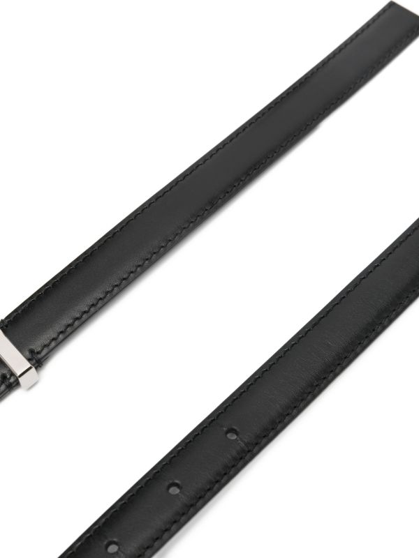 KHAITE Leather Rectangle-buckle Belt | Browns Belts