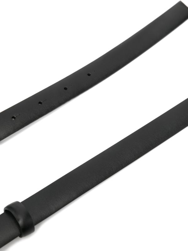 KHAITE Oval-buckle Leather Belt | Browns Belts