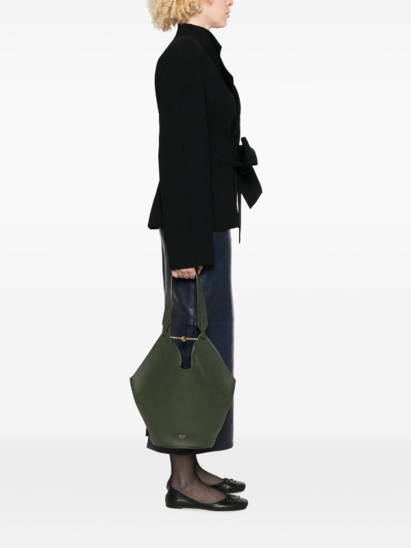 KHAITE Small Lotus Bucket Bag | Browns Bucket Bags
