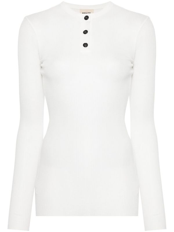 KHAITE The Byron top | Browns T-Shirts & Jersey Shirts