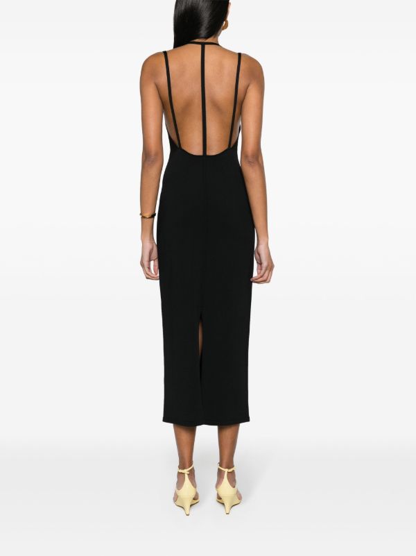 KHAITE The Teri Midi Dress | Browns Day Dresses