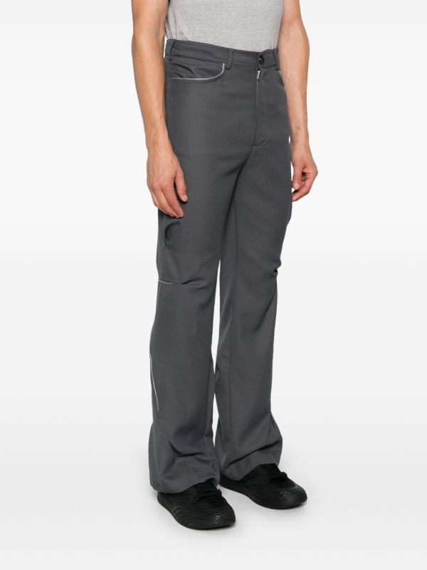Kiko Kostadinov Gathered Straight Trousers | Browns Regular-Fit & Straight Leg Pants