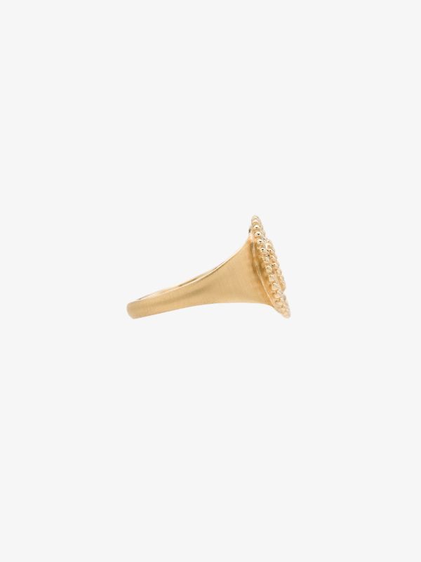 Kimaï 18K Yellow Gold Prime Diamond Signet Ring | Browns Fine Rings