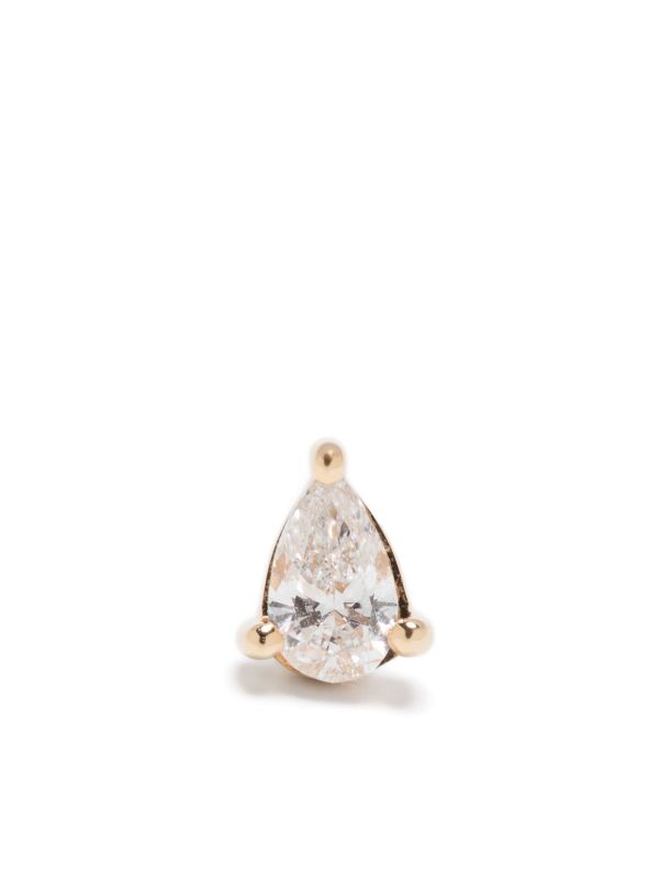Kimaï 18K Yellow Gold The Pear Diamond Single Earring | Browns Fine Earrings