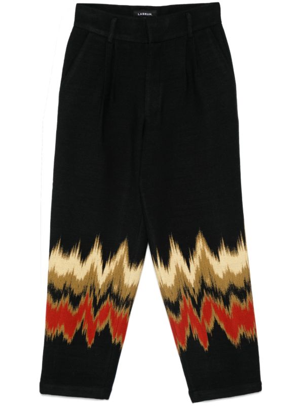Labrum London Blurred Straight Trousers | Browns Regular-Fit & Straight Leg Pants