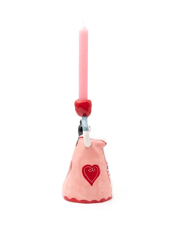 LAETITIA ROUGET White Lolita Candle Holder | Browns Candle Holders