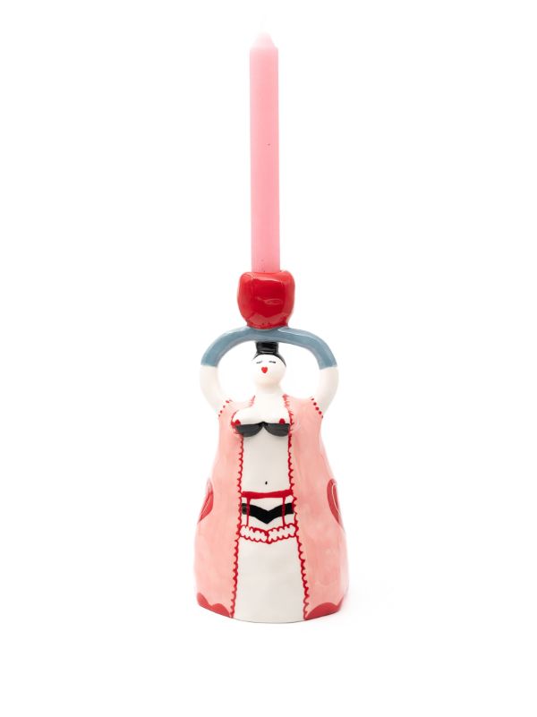 LAETITIA ROUGET White lolita candle holder | Browns Candle Holders