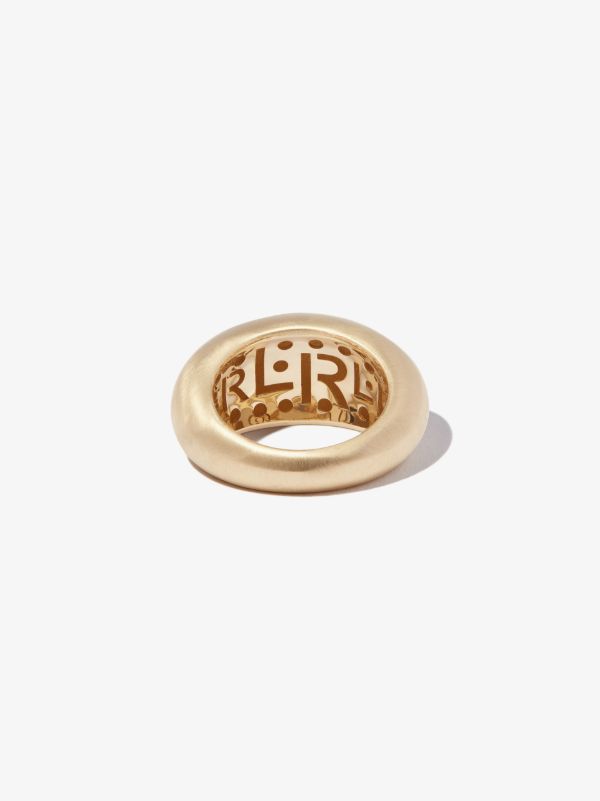 Lauren Rubinski 14K Yellow Gold Bubble Broken Small Ring | Browns Fine Rings