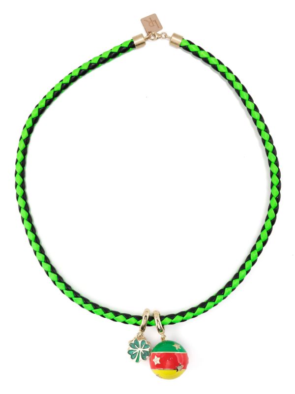 Lauren Rubinski 14K Yellow Gold Clover Necklace | Browns Necklaces