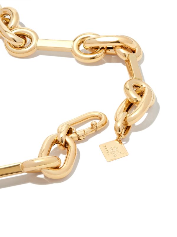 Lauren Rubinski 14K Yellow Gold Medium Mixed Chain Necklace | Browns Fine Necklaces