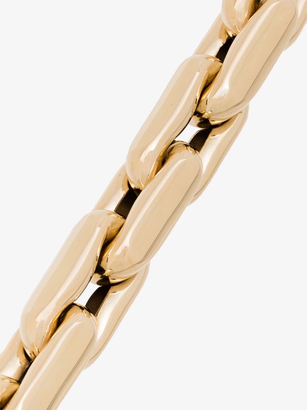 Lauren Rubinski 14K Yellow Gold Small Square Link Bracelet | Browns Fine Bracelets