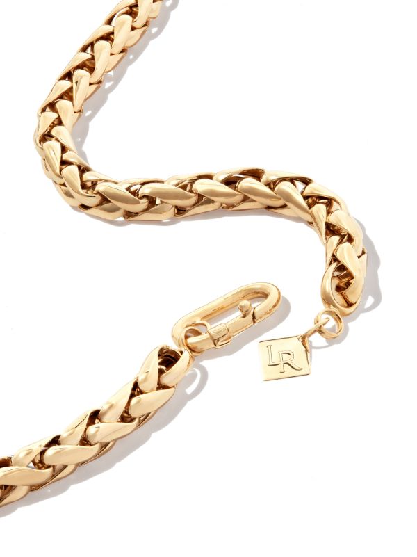 Lauren Rubinski 14K Yellow Gold Small Twist Chain Necklace | Browns Necklaces