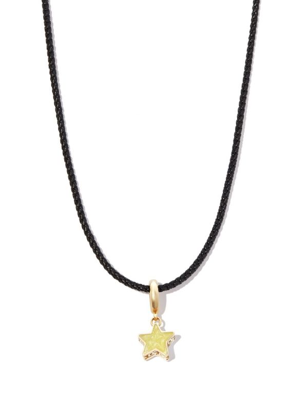 Lauren Rubinski 14K yellow gold Star pendant necklace | Browns Fine Necklaces
