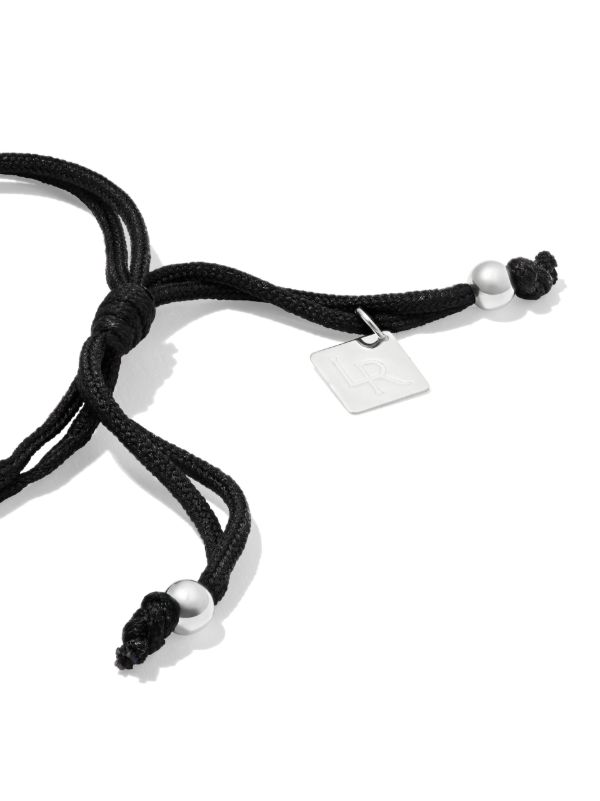 Lauren Rubinski Sterling Silver Diamond Drawstring Bracelet | Browns Bracelets