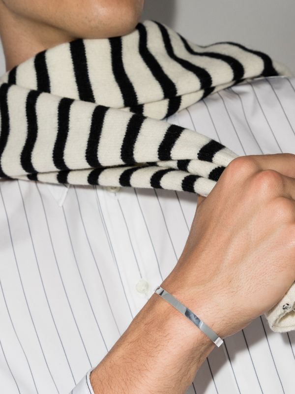 Le Gramme Sterling Silver Le 15g Polished Ribbon Bracelet | Browns Bracelets