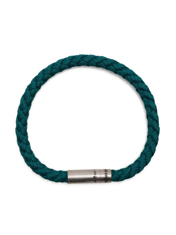 Le Gramme X Orlebar Brown sterling silver le 7g brushed nato cable bracelet | Browns Bracelets