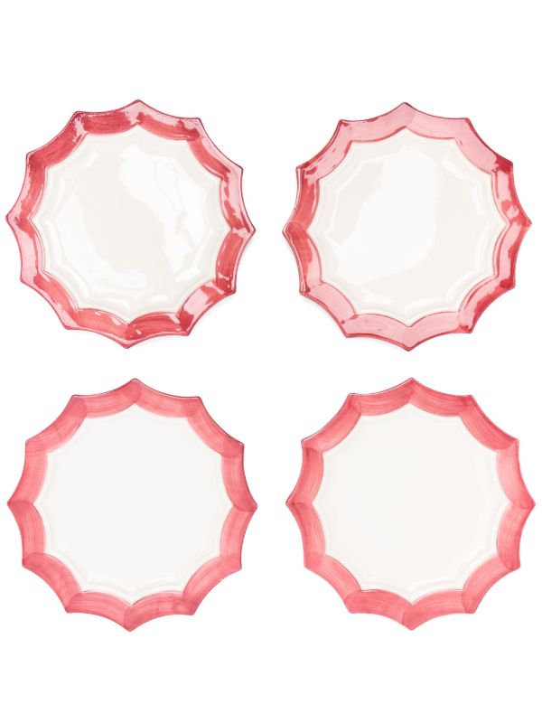 Les-Ottomans Stars Plates (set of four) | Browns Plates & Bowls