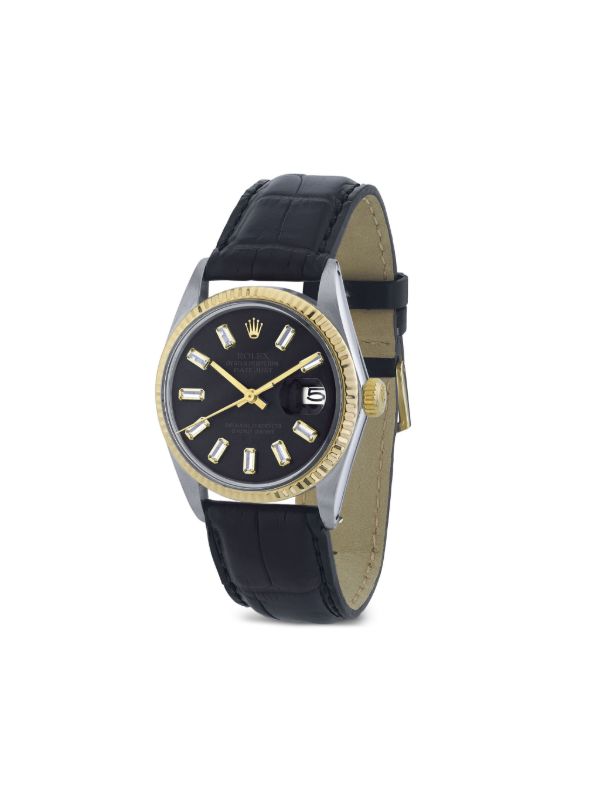 Lizzie Mandler Fine Jewelry customised Datejust 35mm | Browns Watches Lizzie Mandler Fine Jewelry customised Datejust 35mm | Browns Watches