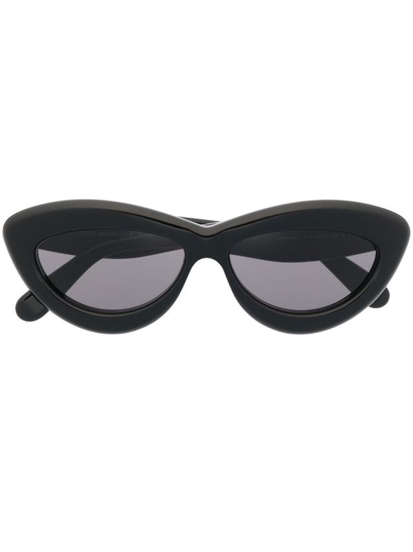 LOEWE EYEWEAR logo-plaque tinted sunglasses | Browns Sunglasses LOEWE EYEWEAR logo-plaque tinted sunglasses | Browns Sunglasses