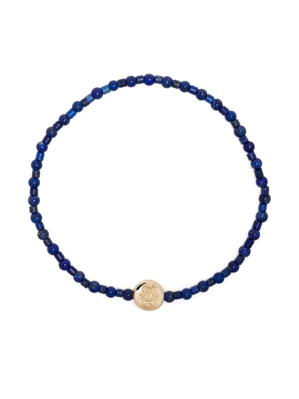 LUIS MORAIS 14K yellow gold Small Disk bracelet | Browns Bracelets