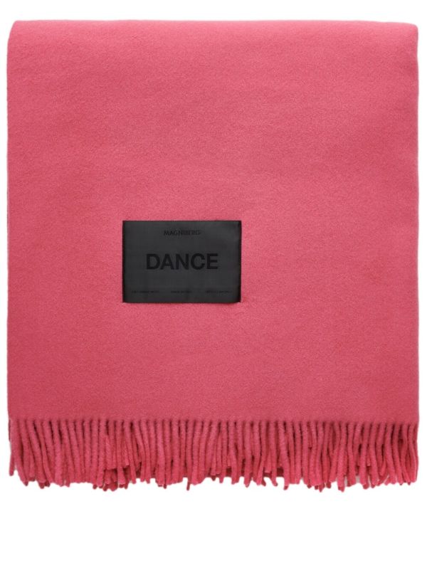 Magniberg Pink Virgin Wool Blanket | Browns Blankets & Throws