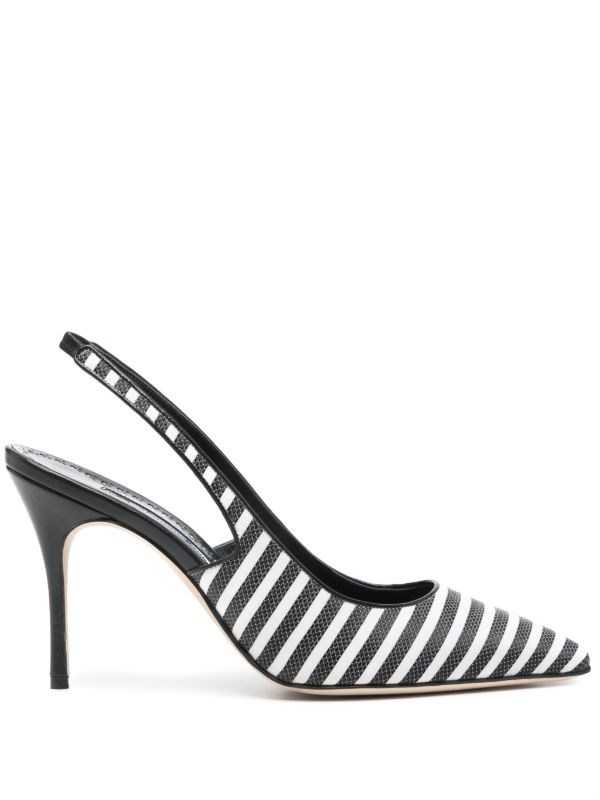 Manolo Blahnik 110mm Allu Pumps | Browns Pumps