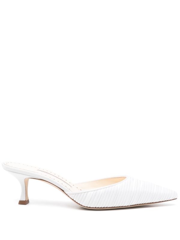 Manolo Blahnik 50mm Carolyne Mules | Browns Mules