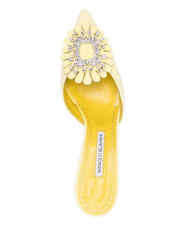 Manolo Blahnik 50mm Shogmu Mules | Browns Mules