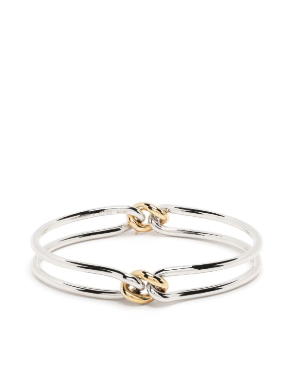 MAOR Sterling Silver Unity Bangle Bracelet | Browns Bracelets