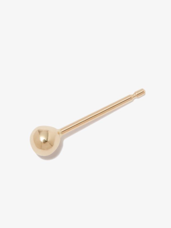 MARIA TASH 18K Yellow Gold Ball Stud Earring | Browns Fine Earrings