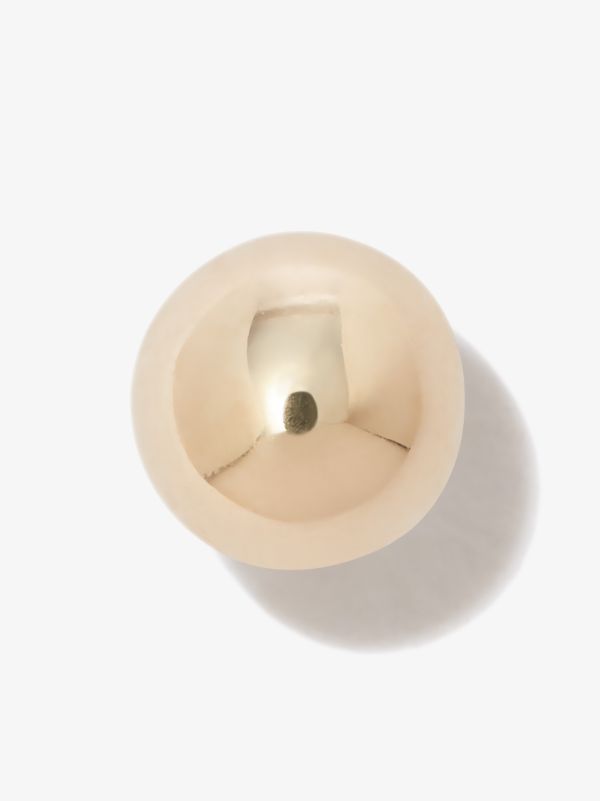 MARIA TASH 18K Yellow Gold Ball Stud Earring | Browns Fine Earrings