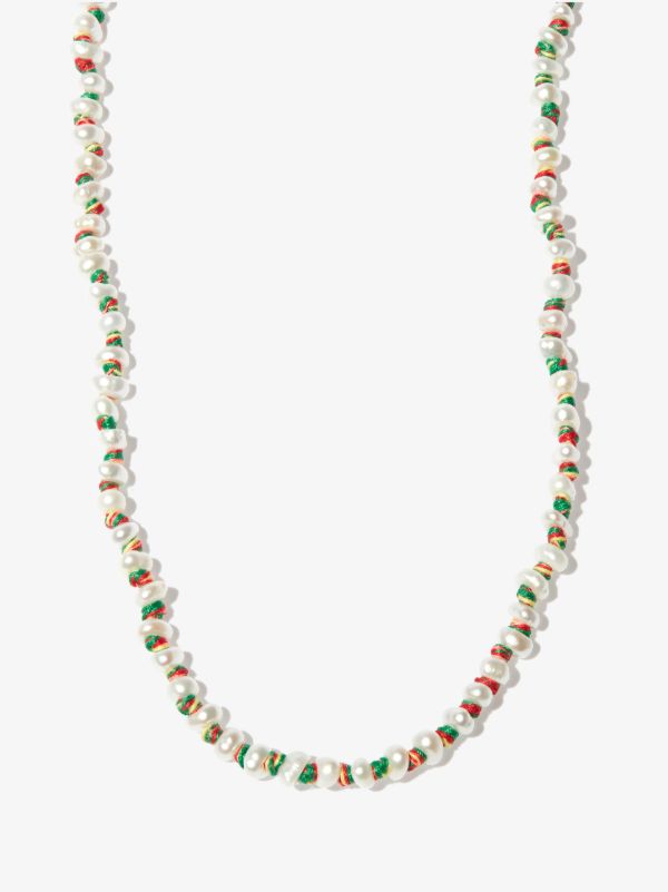 Marie Lichtenberg 9K Yellow Gold Mauli Pearl Necklace | Browns Fine Necklaces
