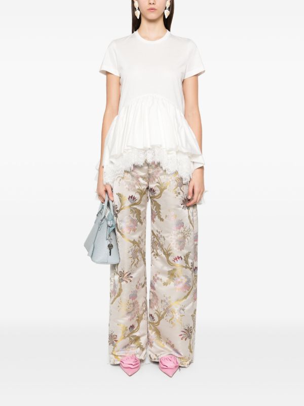 Marques'Almeida Ruffled T-shirt | Browns T-Shirts & Jersey Shirts