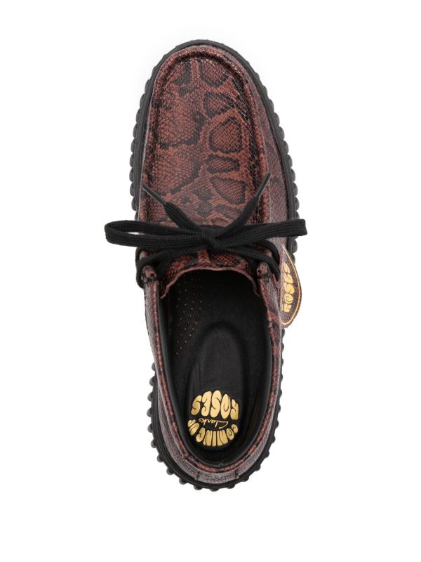 Martine Rose Brown Lace-up Ankle Boots | Browns Boots
