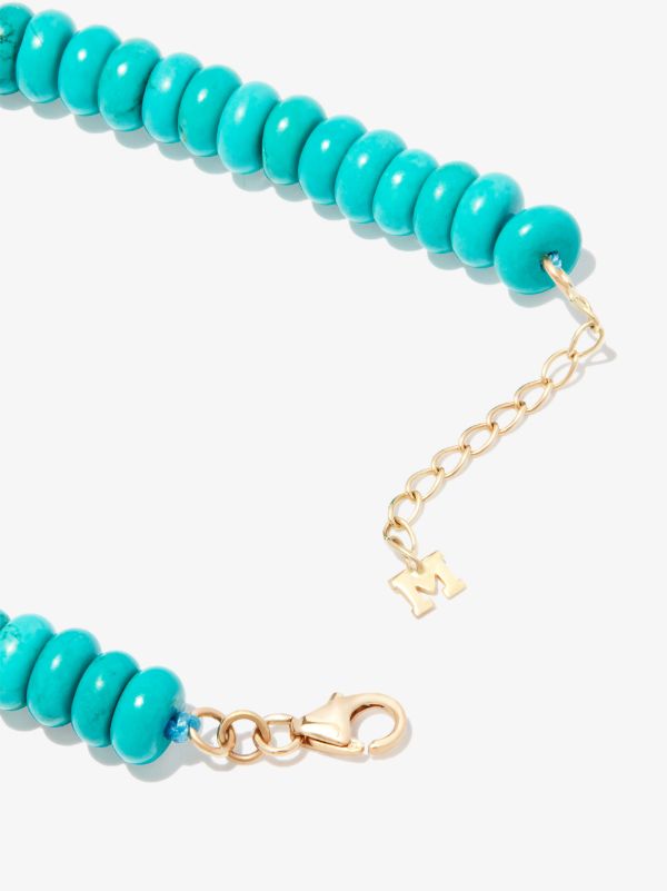 Mateo 14K Yellow Gold Turquoise Diamond Beaded Bracelet | Browns Fine Bracelets