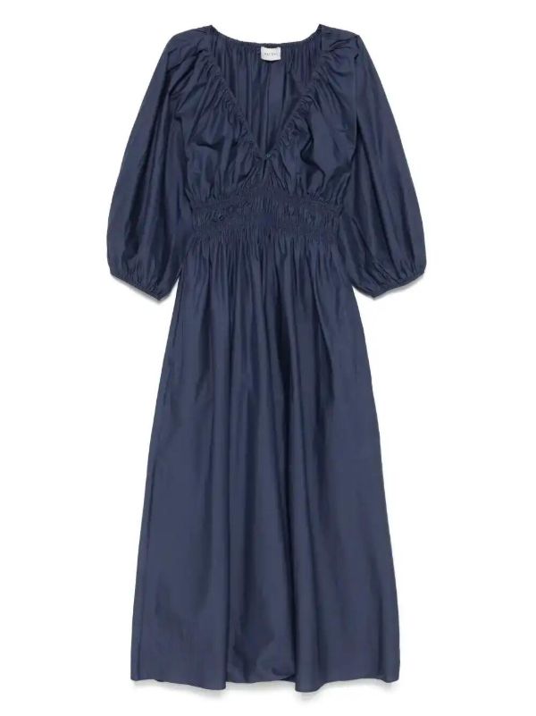 Matteau shirred midi dress | Browns Day Dresses