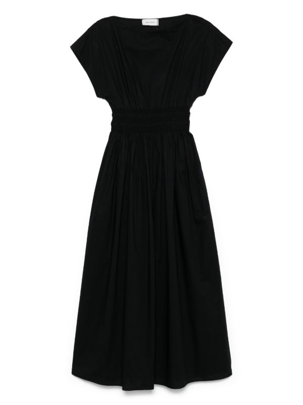 Matteau shirred-waist midi dress | Browns Day Dresses