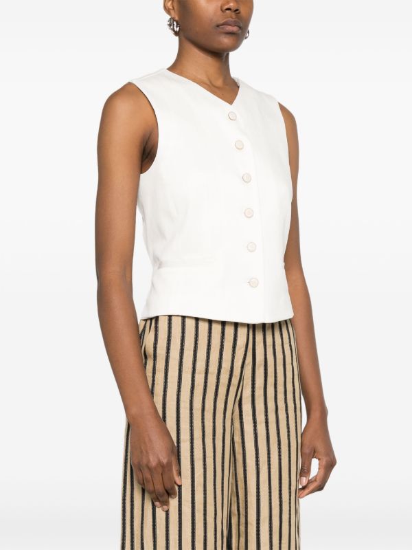 Max Mara Mirella Waistcoat | Browns Waistcoats & Gilets