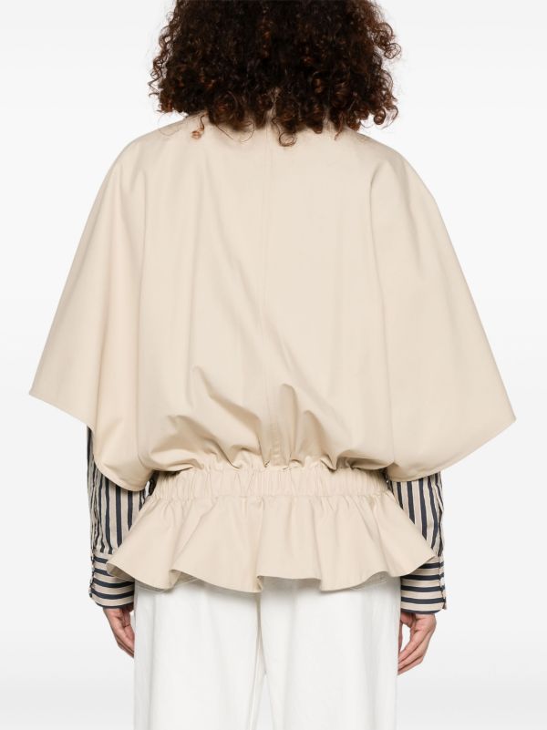 Max Mara Neutrals Chic Jacket | Browns Varsity Jackets