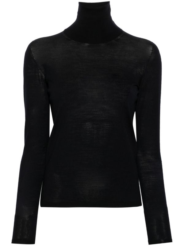 Max Mara Virgin Wool Sweater | Browns Knitted Sweaters