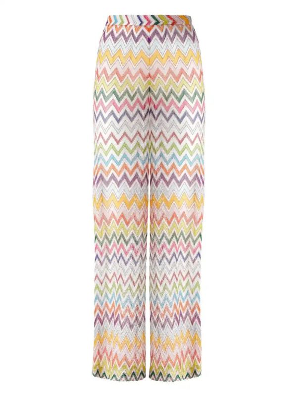 Missoni elasticated-waistband trousers | Browns Wide-Leg Pants