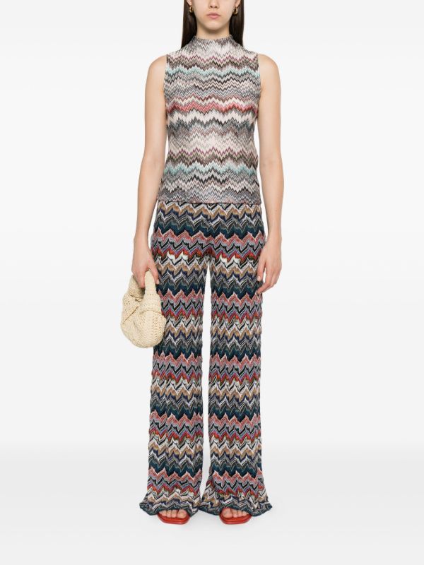 Missoni Zigzag Trousers | Browns Straight-Leg Pants