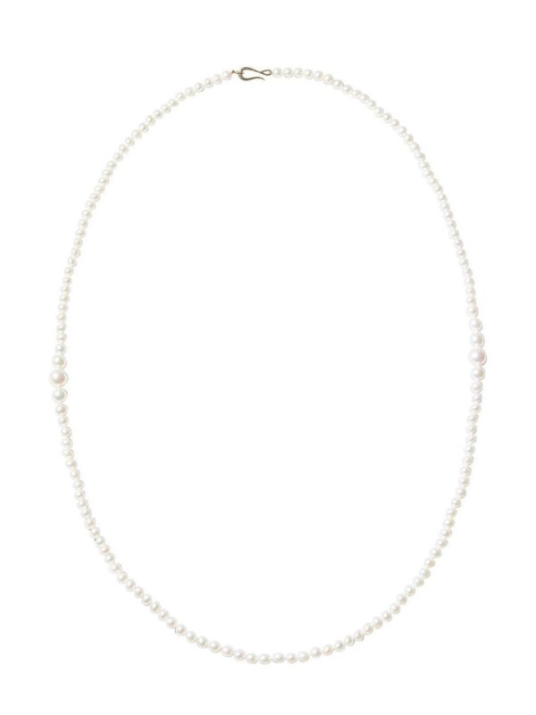 Mizuki 14K Yellow Gold Freshwater Pearl Necklace | Browns Necklaces Mizuki 14K Yellow Gold Freshwater Pearl Necklace | Browns Necklaces