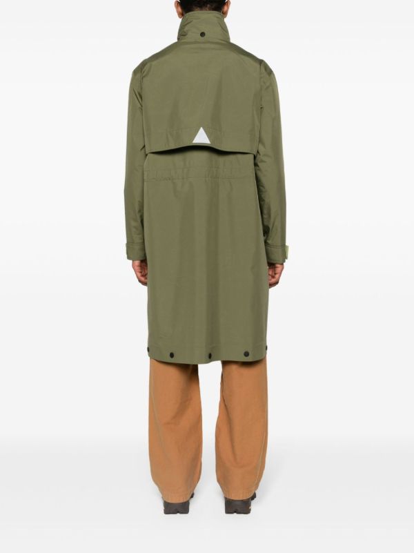 Moncler Grenoble Green Steig Adjustable-Length Parka | Browns Parkas