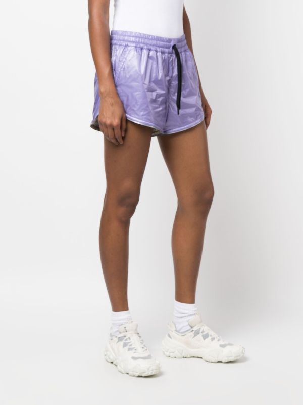 Moncler Grenoble Purple Padded Ripstop Track Shorts | Browns Short & Mini Shorts