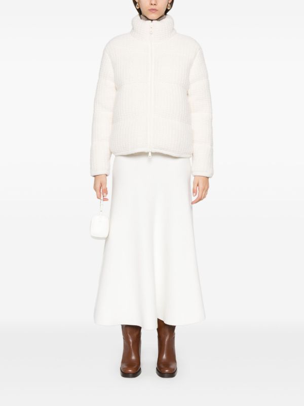 Moncler Knitted Puffer Jacket | Browns Down Jackets