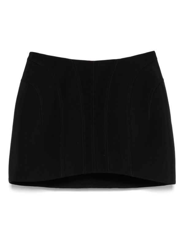 Mugler tailored mini skirt | Browns Fitted Skirts