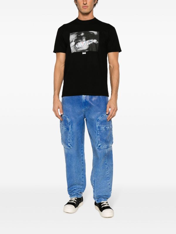 Nahmias Black Grillz Cotton T-shirt | Browns T-Shirts