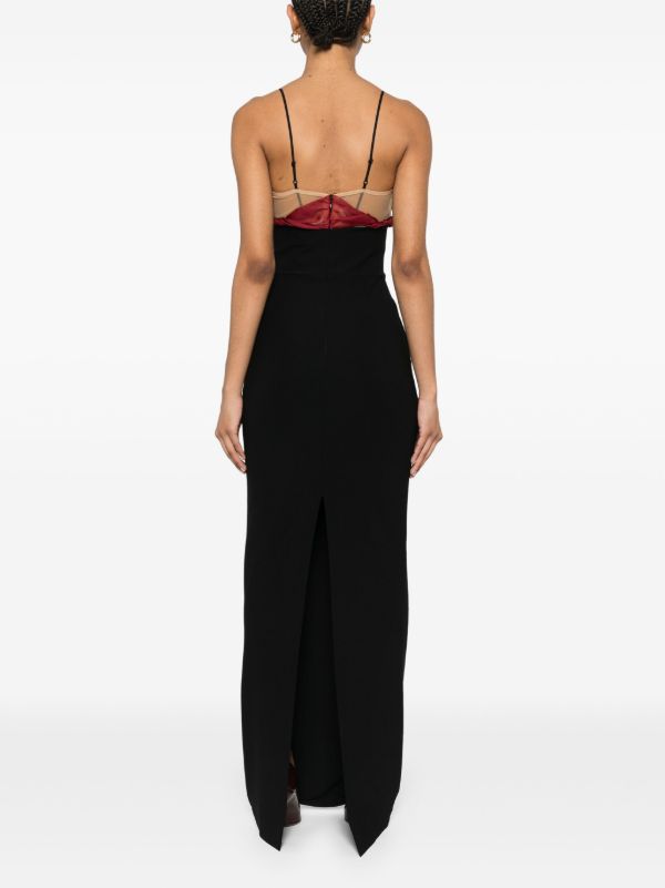 Nensi Dojaka Evie Petal Maxi Dress | Browns Cocktail & Party Dresses